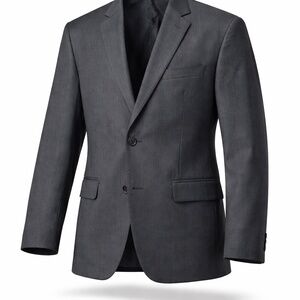 Marc Anthony Men’s Blazer 46R • Charcoal Gray • Modern Fit • Lightweight